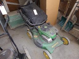 John Deere Push Mower w/Bagger, 8.75 HP