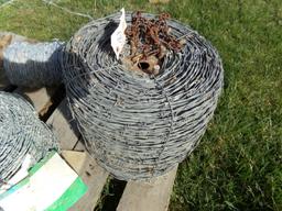 Large Roll of Barbed Wire