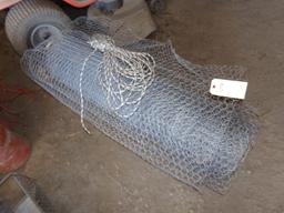 Large Roll of Chicken Wire Fencing