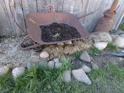 Antique Wheel Barrel (Driveway Antiques)