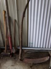 Antique Scythe (Lean to Side of Garage)