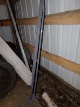 Grey 7' Swing Out Bar Gate, Look Like New (Shed by Garage)