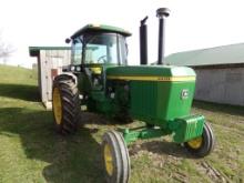 John Deere 4430 2 WD Tractor, Diesel, 18.4-38 Rears, New Tires, Dual Remote