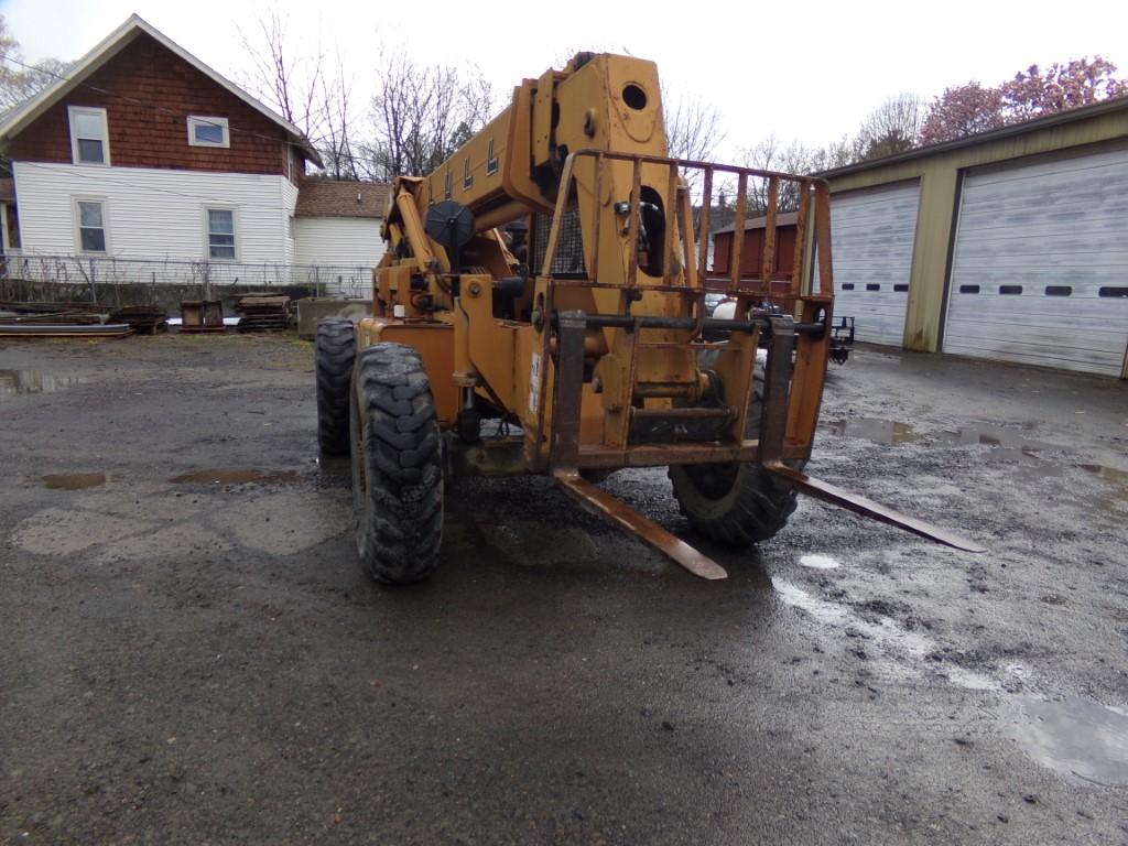 Lull 844C-42, Mason's Telehandler (Sliding Carriage) Shows 291 Hours, 42''