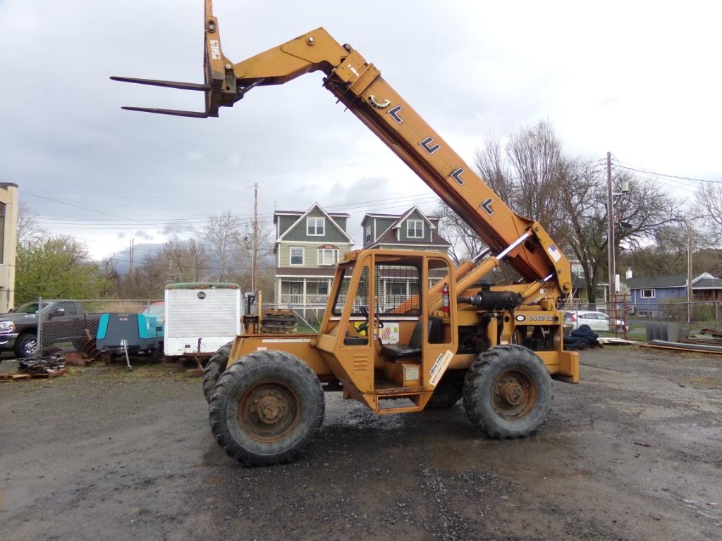 Lull 844C-42, Mason's Telehandler (Sliding Carriage) Shows 291 Hours, 42''