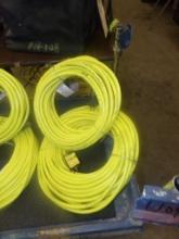 (2) New 12 AWG Lighted Extension Cords, 50' and 100' (Main Shop)