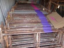 (32) 54'' Scaffold Sections (With PURPLE Stripe) (32 X Bid) (Scaffold Room)