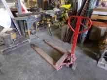 Red Pallet Jack, Works Good (Bay 3)