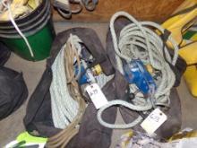 (2) Rope w/ Retrieval Winch In Bag (Parts Room)