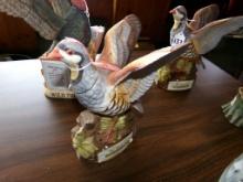 Ski Country Creme de Menthe Chukar Partridge Decanter