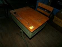 Antique Student Desk (Upstairs)