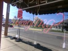 Yeungling Neon Sign in Front Window