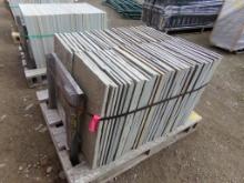 Pallet with 194 Ft. of 1'' Natural Cleft Bluestone Pattern, 18'' x 24''. So