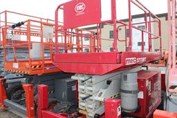 2012 Mec 3772 RT Scissor Lift