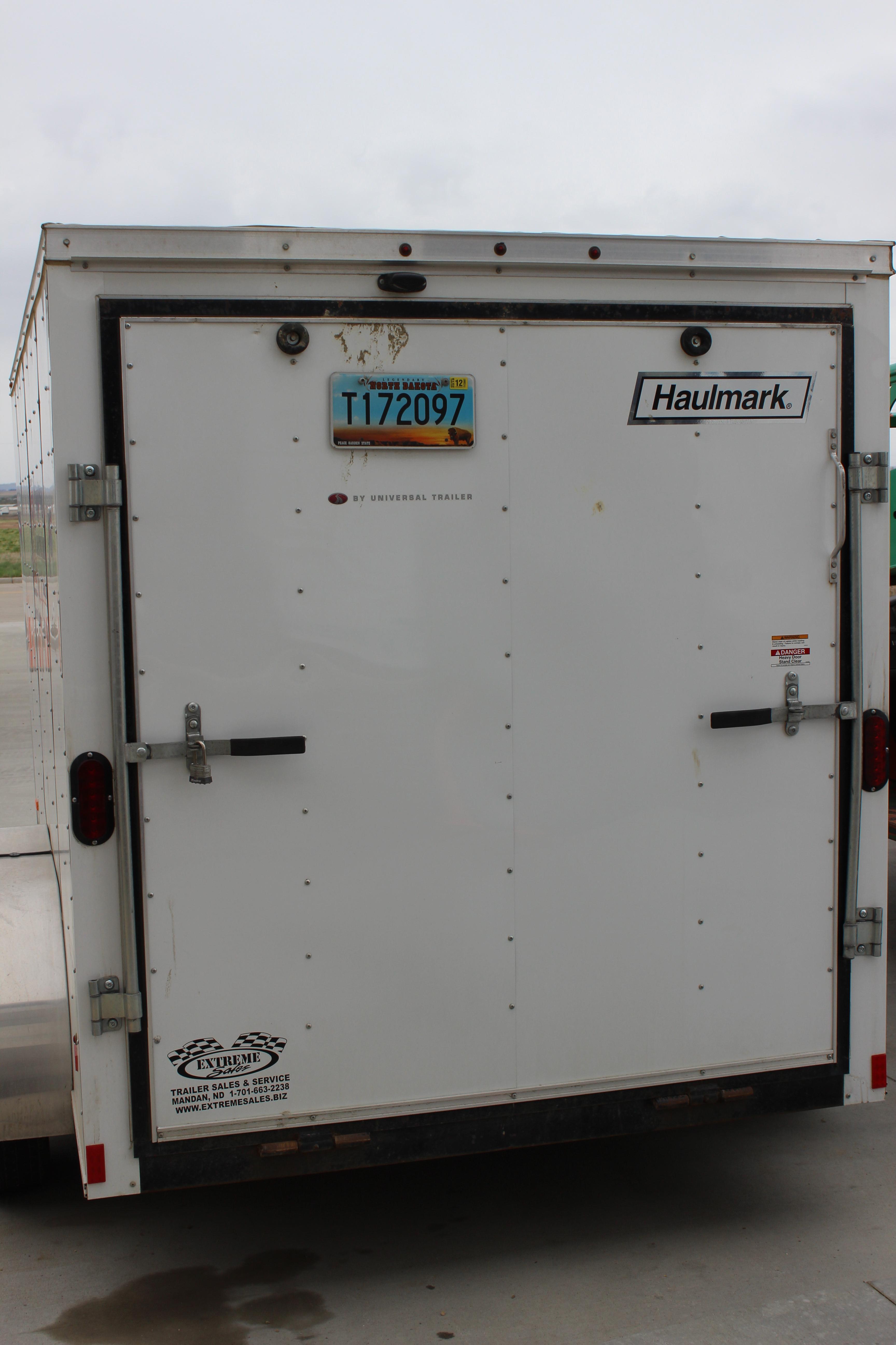 2016 Haulmarkn 12 Ft Enclosed Trailer