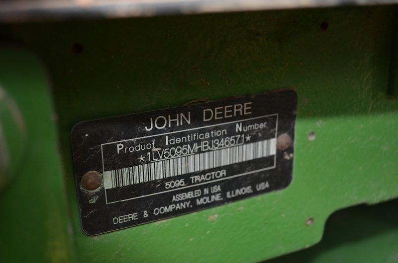 2011 John Deer 5095M Tractor
