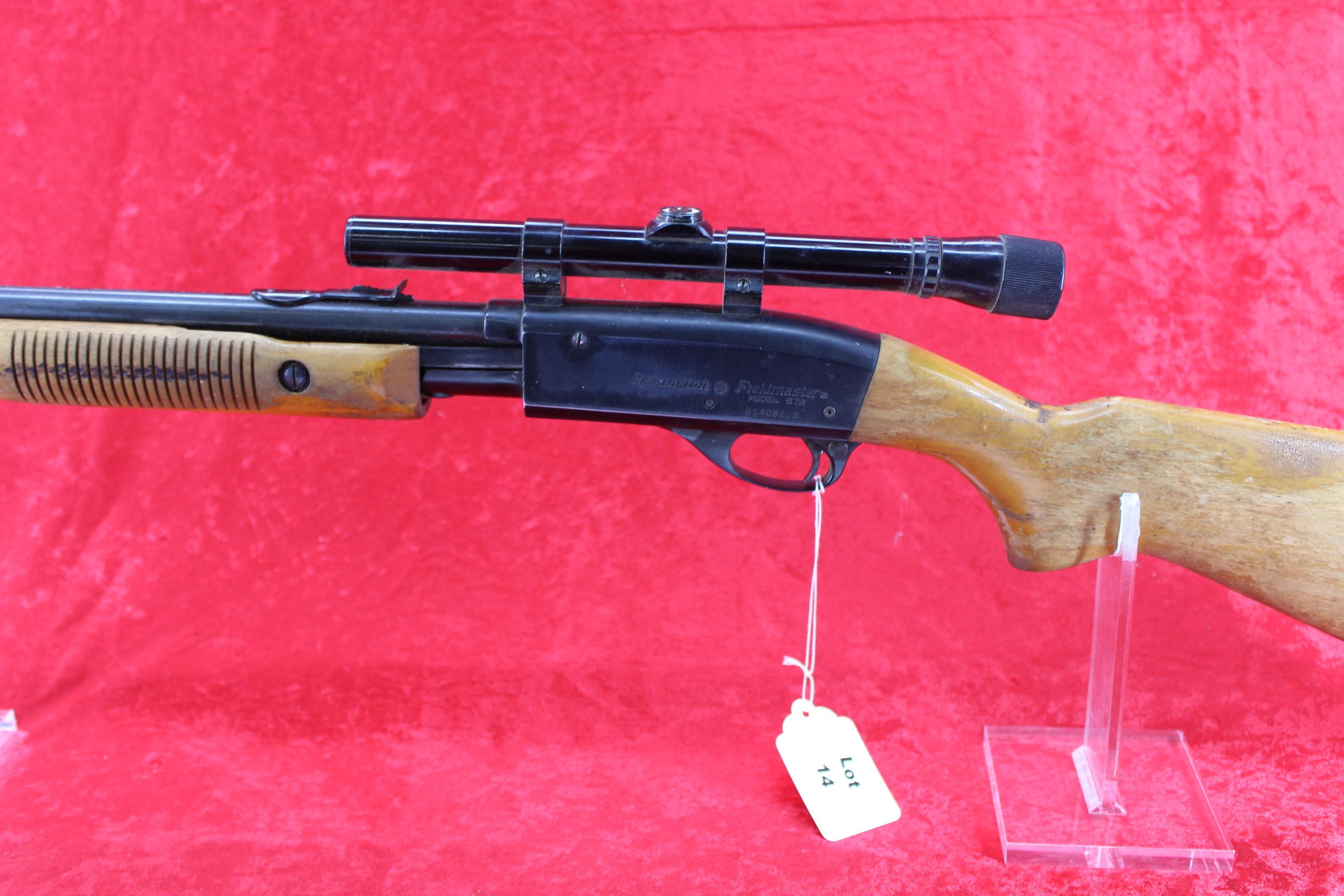 Remington 572 22 pump