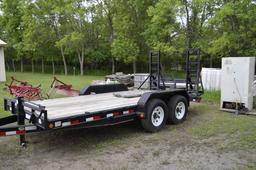 1994 Road King 8x14 Flatbed Trailer