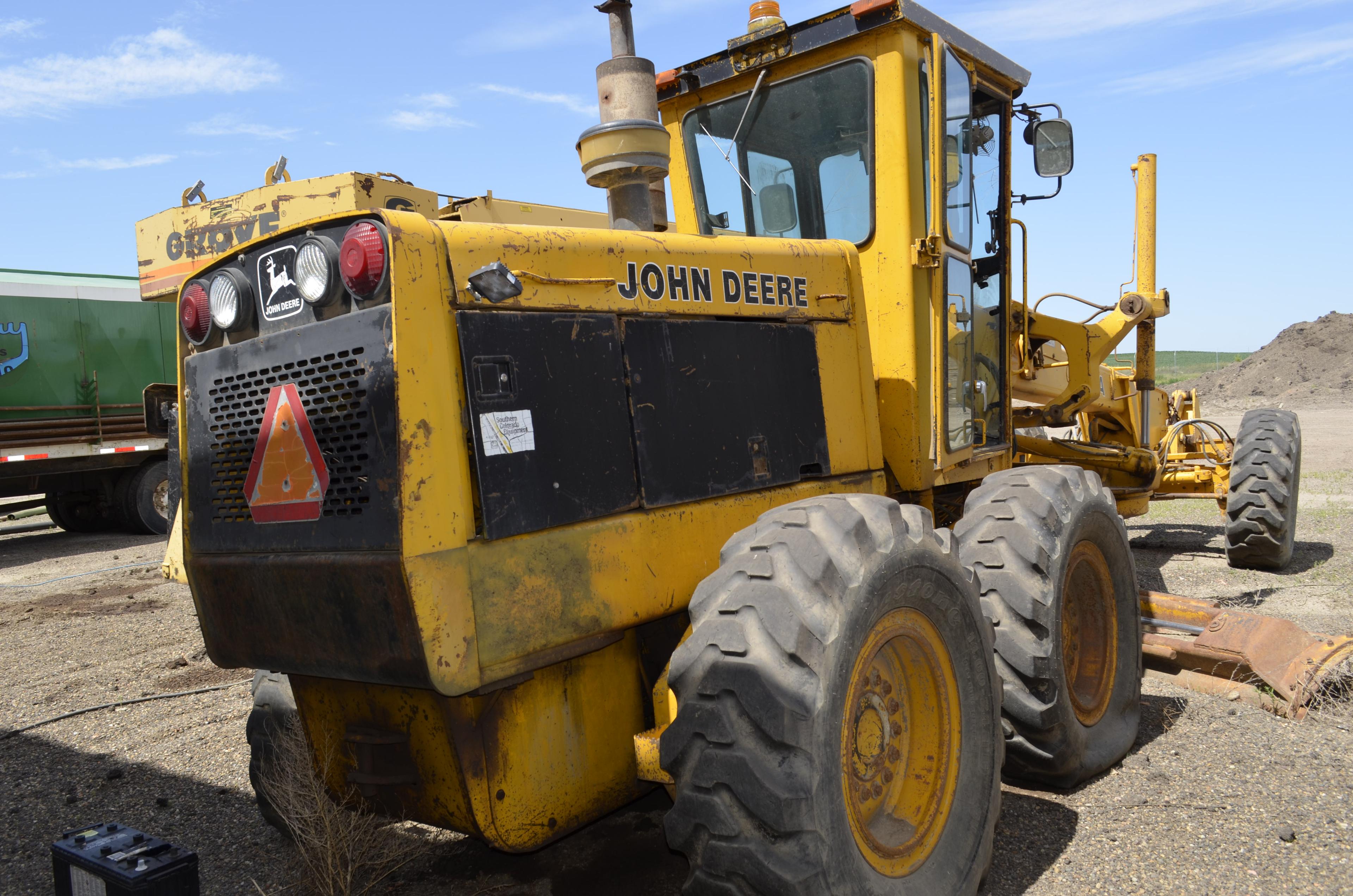 1982 John Deere 772A Motor Grader