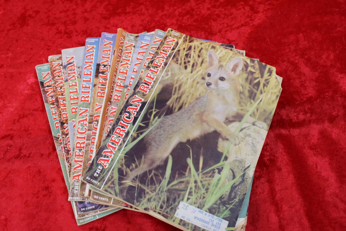 (10) 1956 The American Rifleman Magazines    