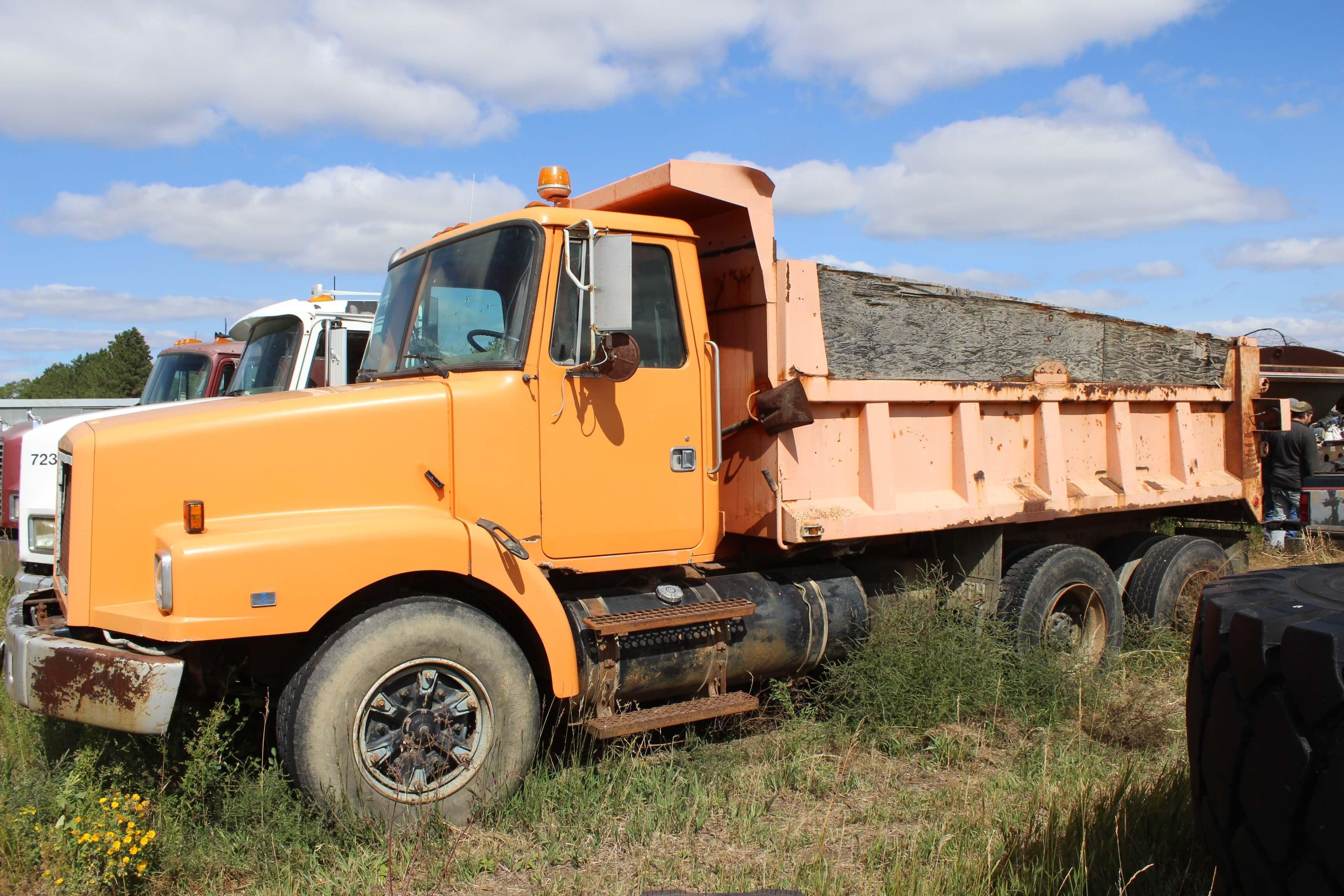 1992 White-GMC Model WG64 Dump Truck