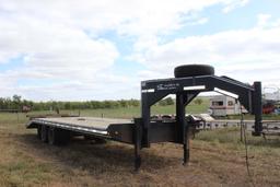 2002  Felling 24’ Gooseneck Flatbed Trailer