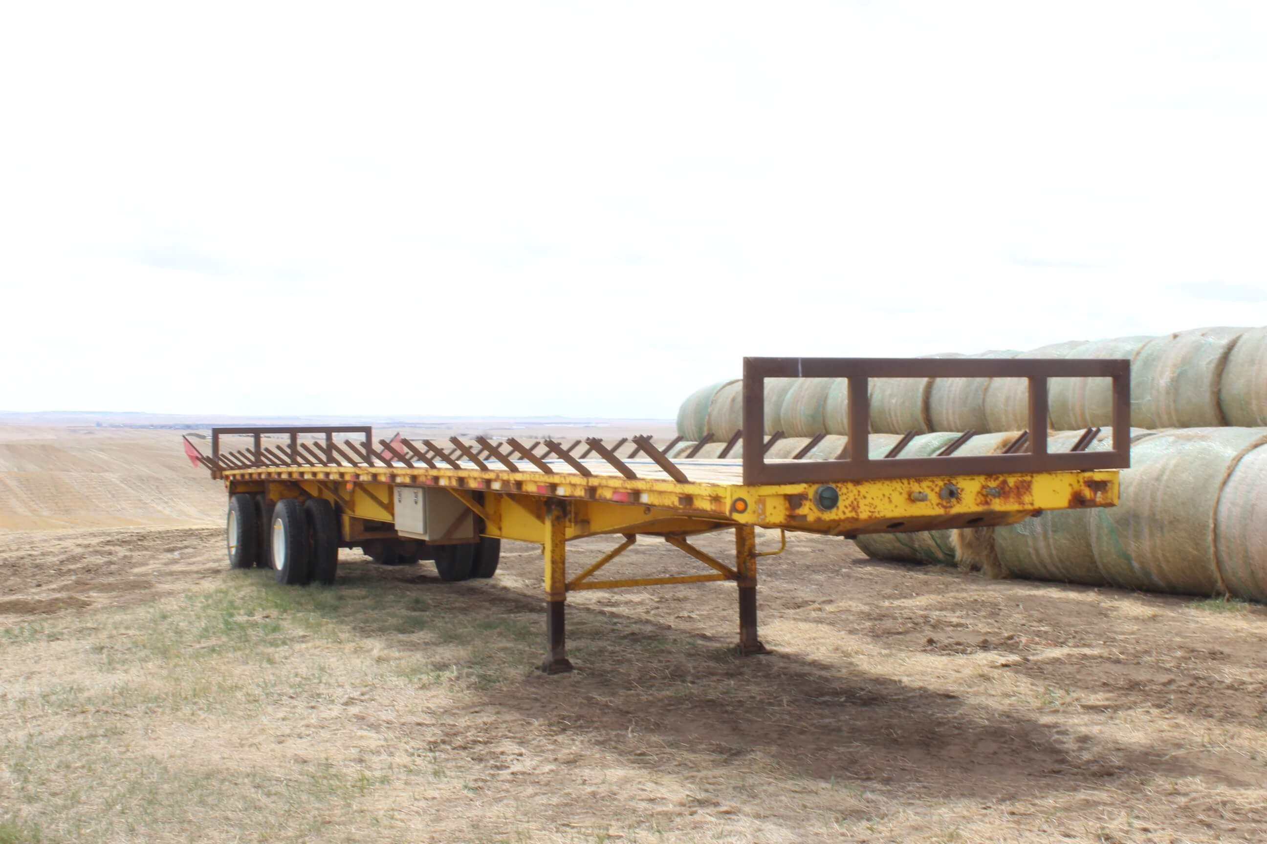 1990 Fontaine 48' + 4' Flatbed Trailer