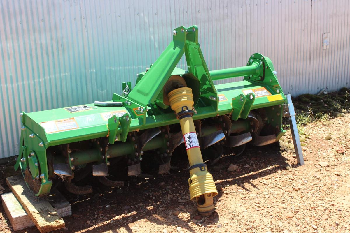 JD 55” Tiller, 3pt., like new