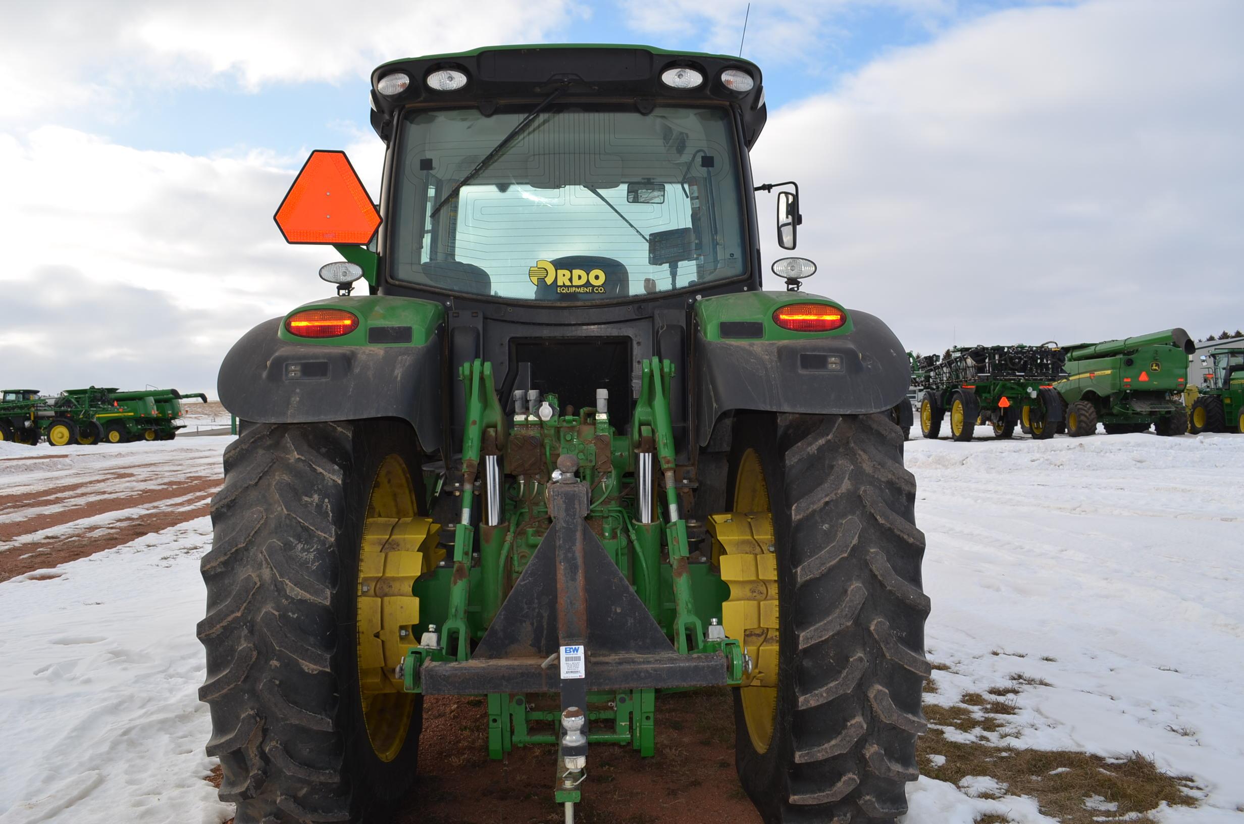 2014 JD 6170R MFWD Tractor