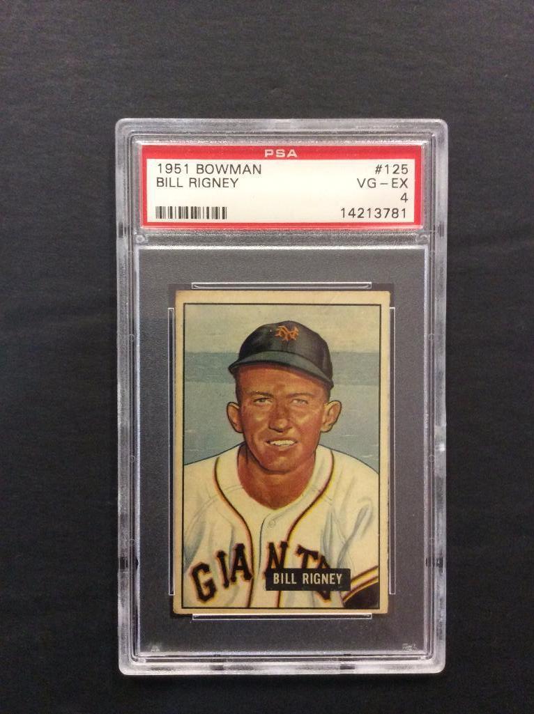 1951 Bowman #125 Bill Rigney