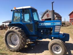 Ford 7710 C315 diesel tractor