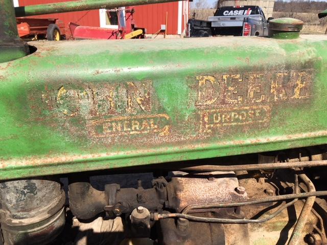 1939 John Deere General Purpose B tractor