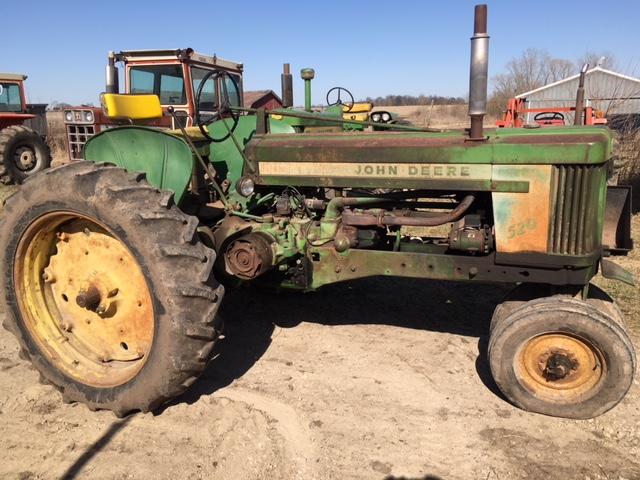 1958 John Deere 520 tractor S.#5209505