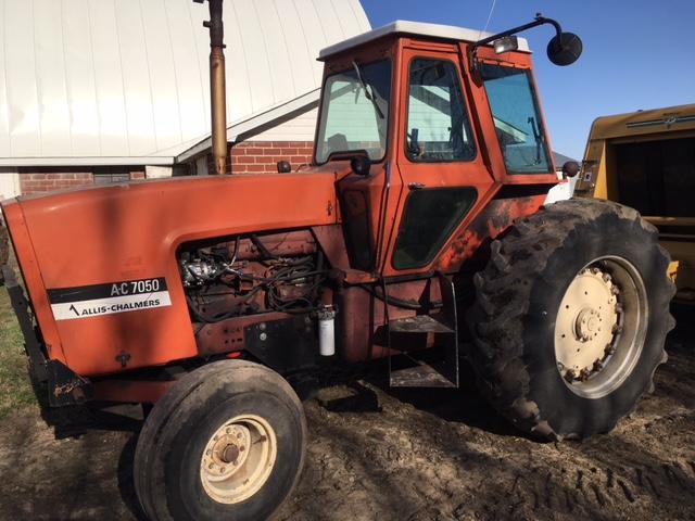 1974 Allis Chalmers 7050 diesel tractor