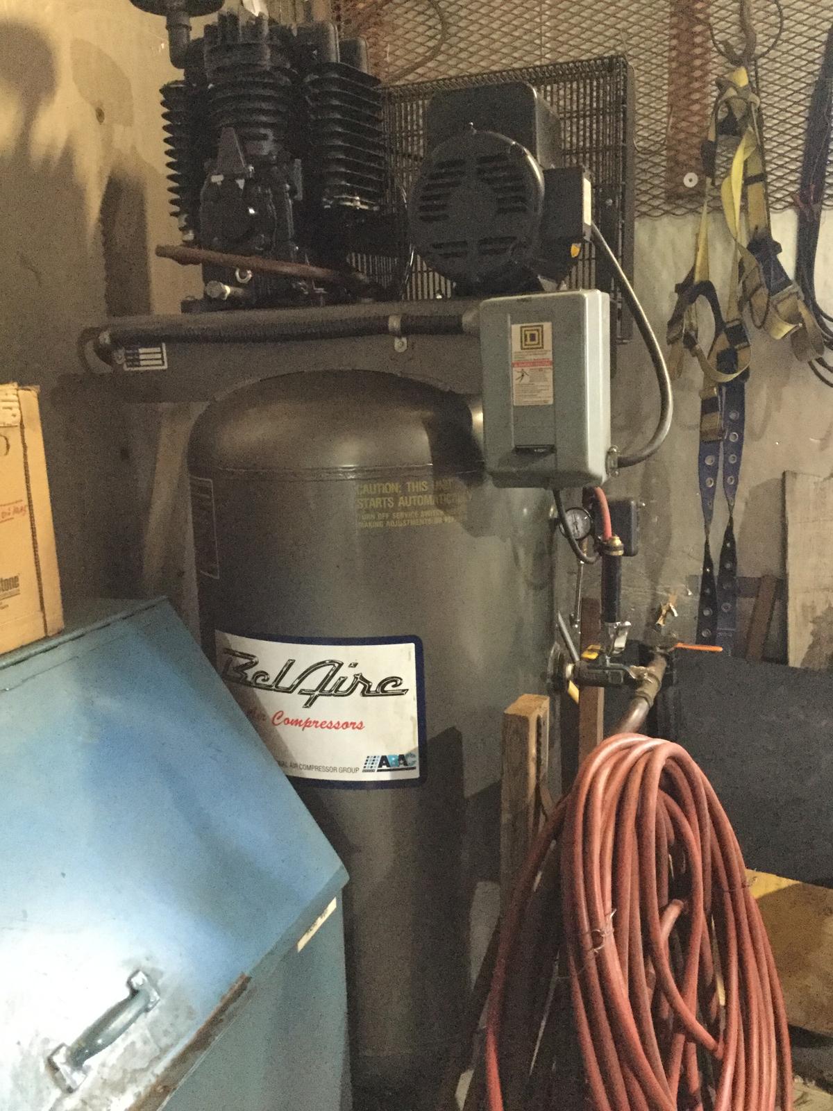 Bel-Aire Industrial grade air compressor