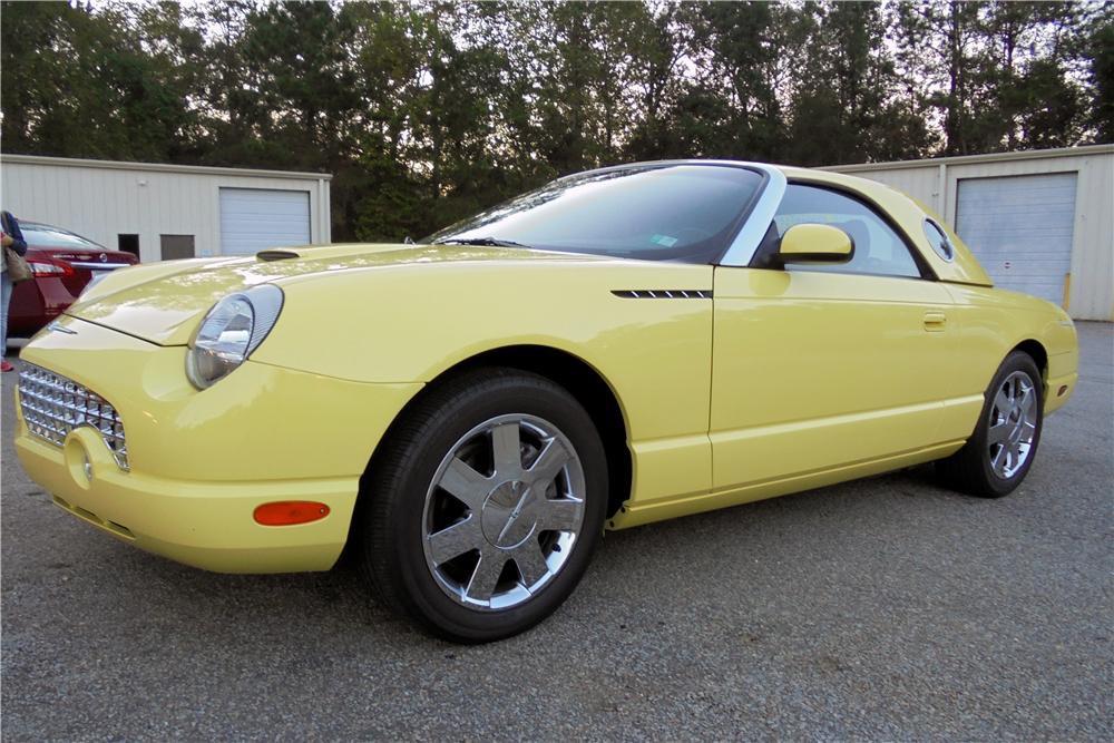 2002 FORD THUNDERBIRD CONVERTIBLE