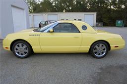 2002 FORD THUNDERBIRD CONVERTIBLE