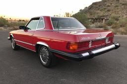 1985 MERCEDES-BENZ 380SL CONVERTIBLE