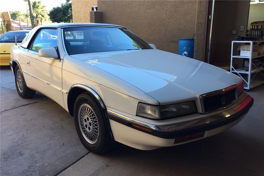 1990 CHRYSLER MASERATI TC CONVERTIBLE