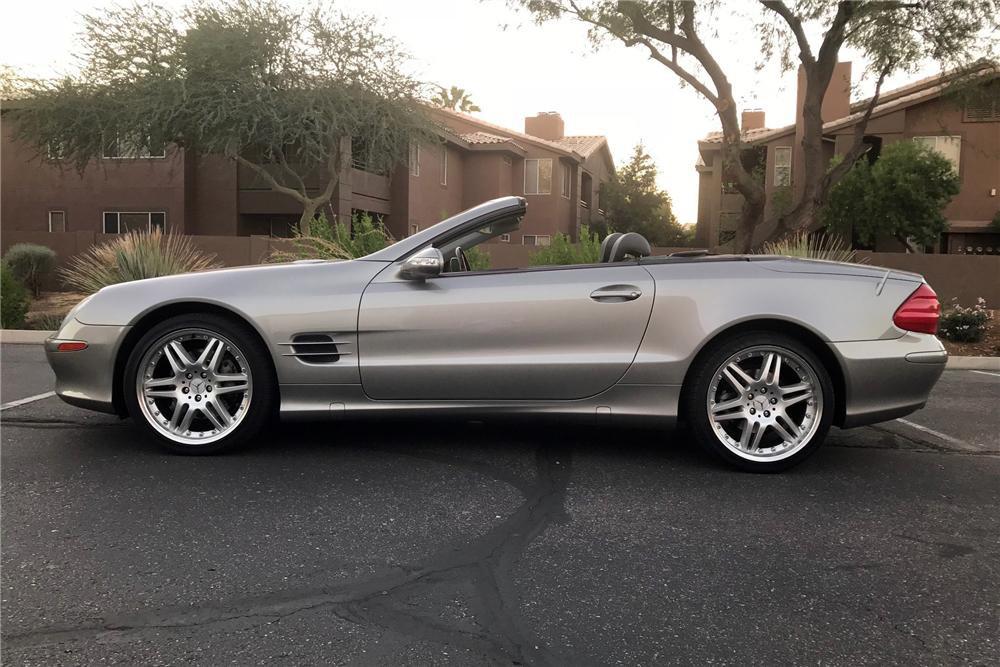 2003 MERCEDES-BENZ SL500 CONVERTIBLE