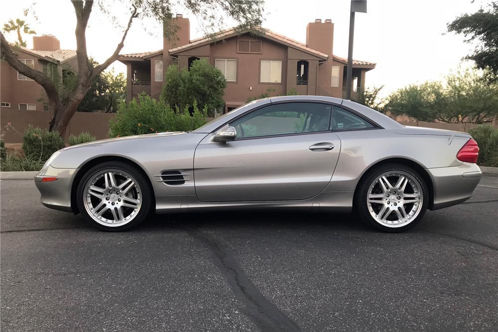 2003 MERCEDES-BENZ SL500 CONVERTIBLE