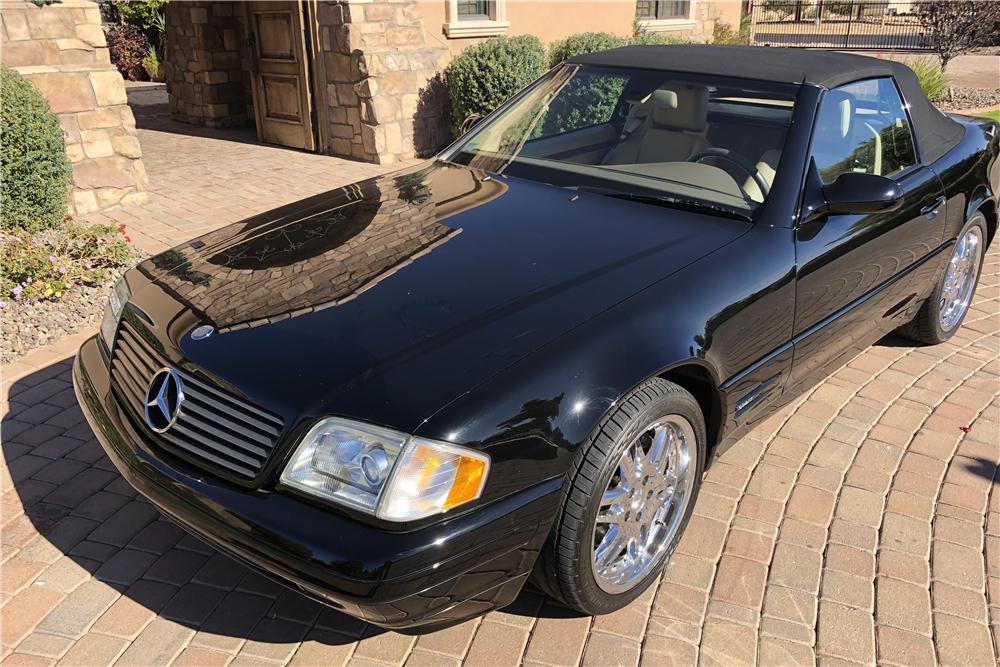 2000 MERCEDES-BENZ SL500 CONVERTIBLE