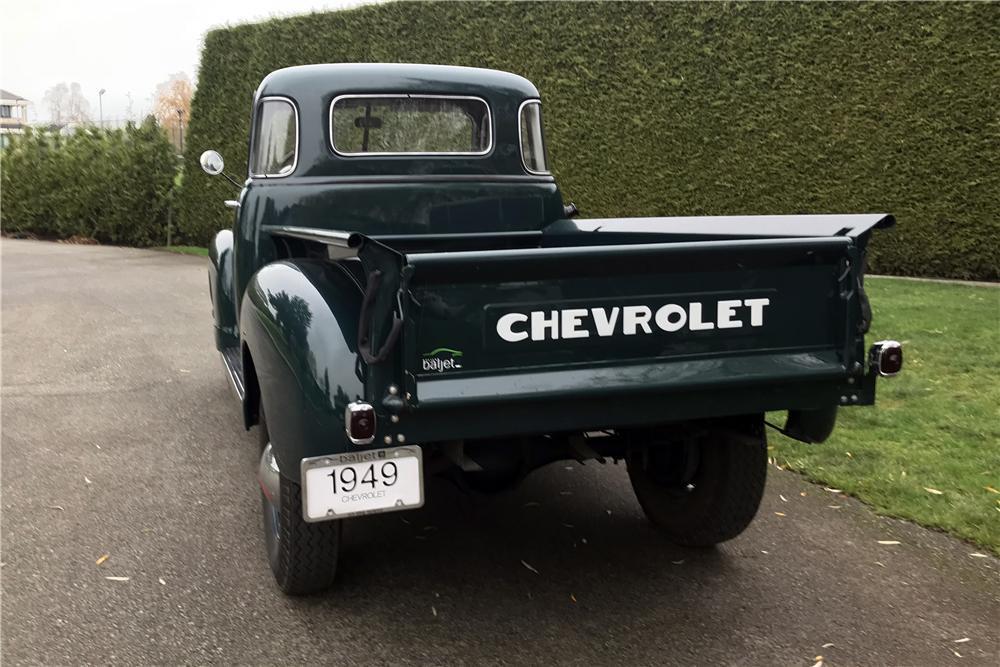 1949 CHEVROLET 3100 DELUXE 5-WINDOW PICKUP