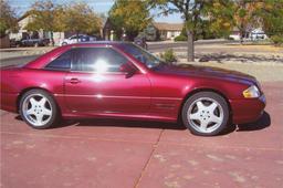 2000 MERCEDES-BENZ SL500 SPORT AMG CONVERTIBLE