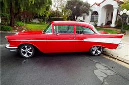 1957 CHEVROLET 210 CUSTOM 2-DOOR POST