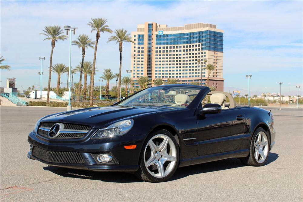 2009 MERCEDES-BENZ SL550 CONVERTIBLE