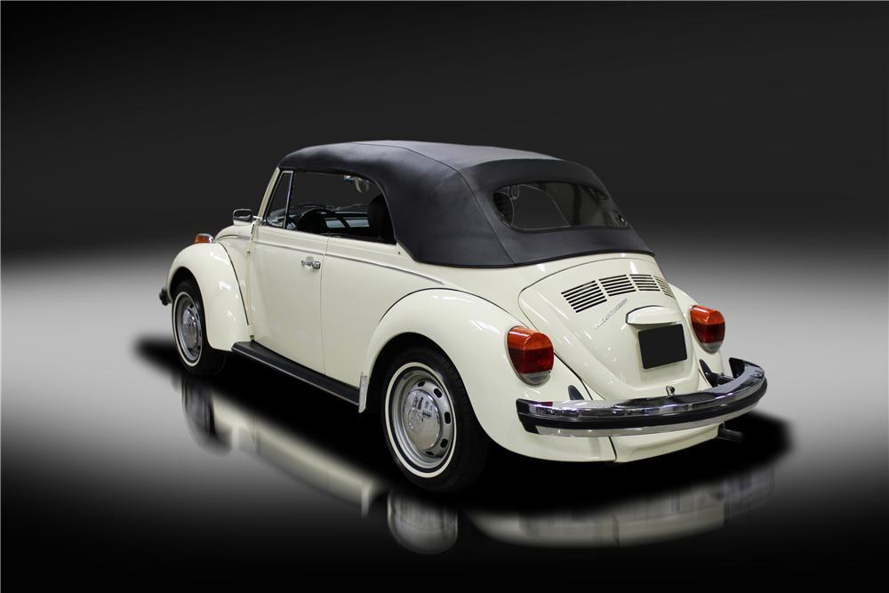 1977 VOLKSWAGEN SUPER BEETLE CONVERTIBLE