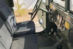 1990 AM GENERAL  CUSTOM MILITARY TRUCK