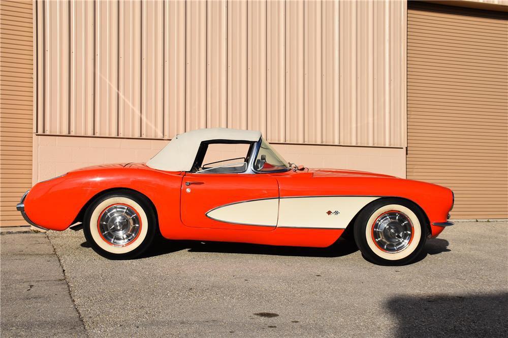 1957 CHEVROLET CORVETTE 283/245 CONVERTIBLE