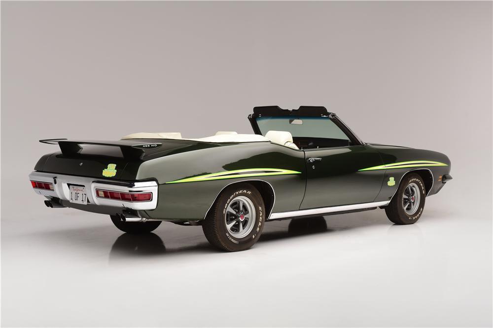 1971 PONTIAC GTO JUDGE CONVERTIBLE